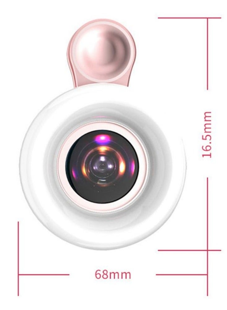 Loquat LED Phone Lens Selfie Ring Light Mobile Phone Fill Light HD Macro Dimmable Lamp Beauty Ringlight - Image 5